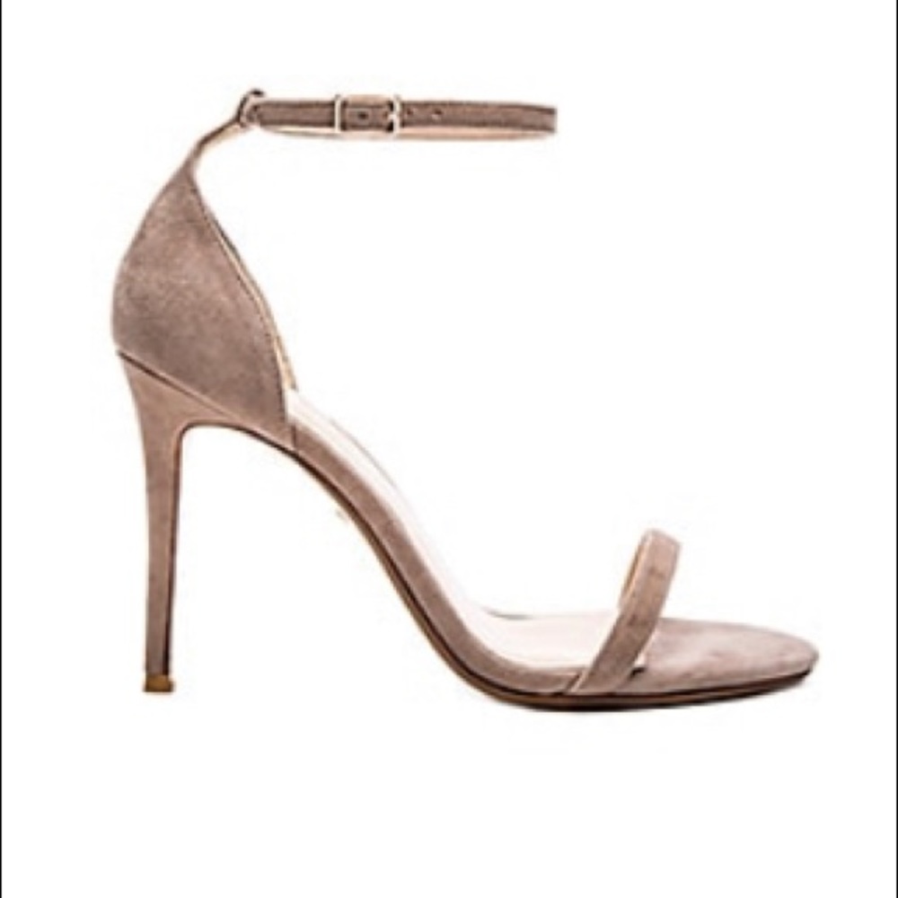 RAYE suede heels